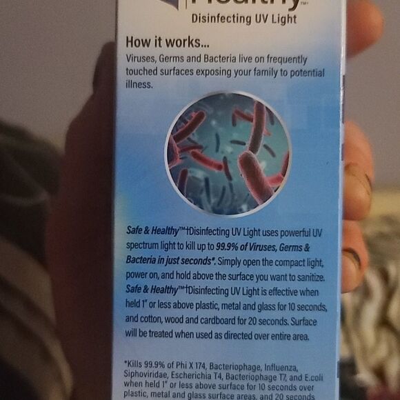 Safe & healthy portable disinfecting uv light - Picture 5 of 5